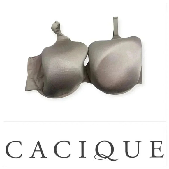 Cacique nude molded cup bra size 48DDD (F) - Picture 1 of 9